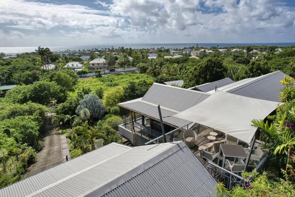 56.location villa piscine Saint François Guadeloupe_vue drone